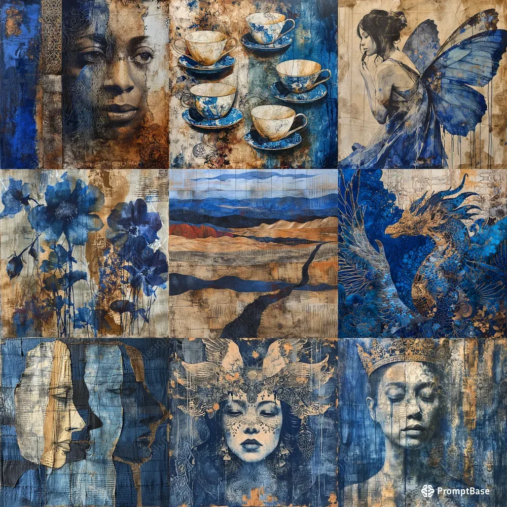 Inked Nomad Threads Midjourney Prompt PromptBase