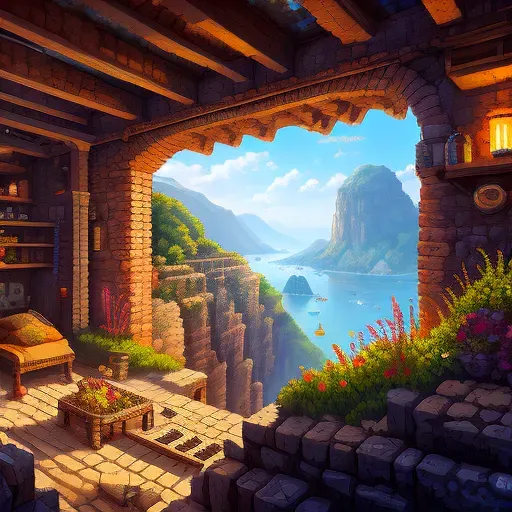 Pixel Art Landscapes Stable Diffusion Prompt | PromptBase