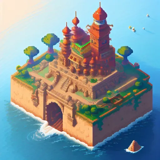 Pixel Art Landscapes Stable Diffusion Prompt | PromptBase