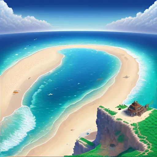 Pixel Art Landscapes Stable Diffusion Prompt | PromptBase