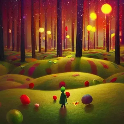 Candy Forest Stable Diffusion Prompt | PromptBase