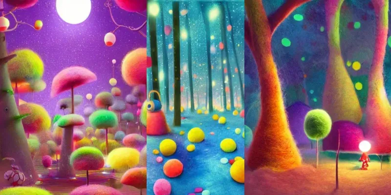 Candy Forest Stable Diffusion Prompt | PromptBase