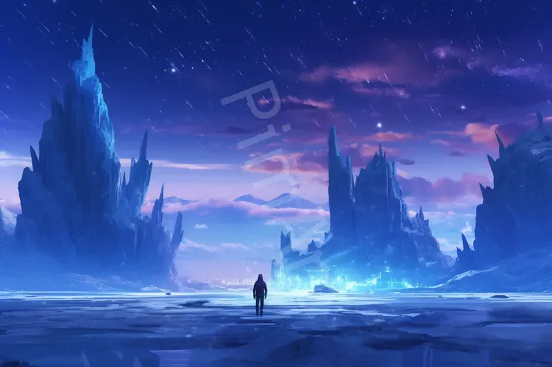 Anime Sceneries Midjourney Prompt | PromptBase