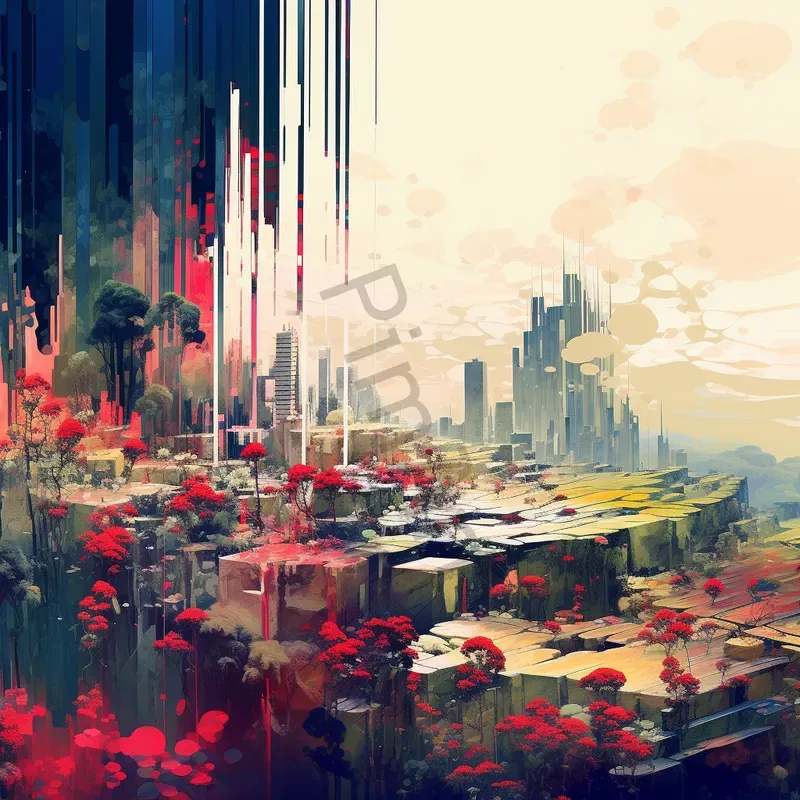 Chaotic Nature Art Midjourney Prompt | PromptBase