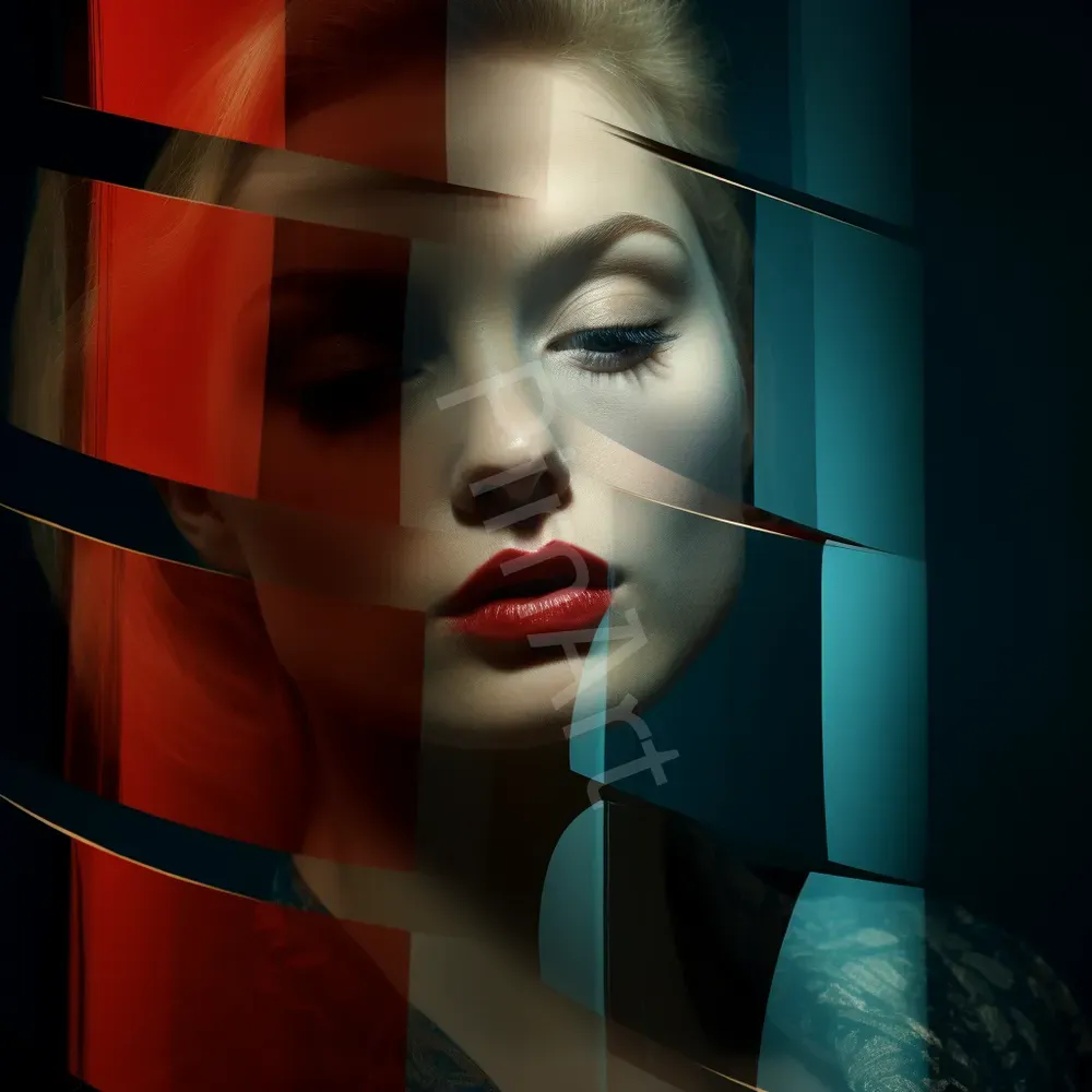 Abstract Portrait Photography Midjourney Prompt PromptBase