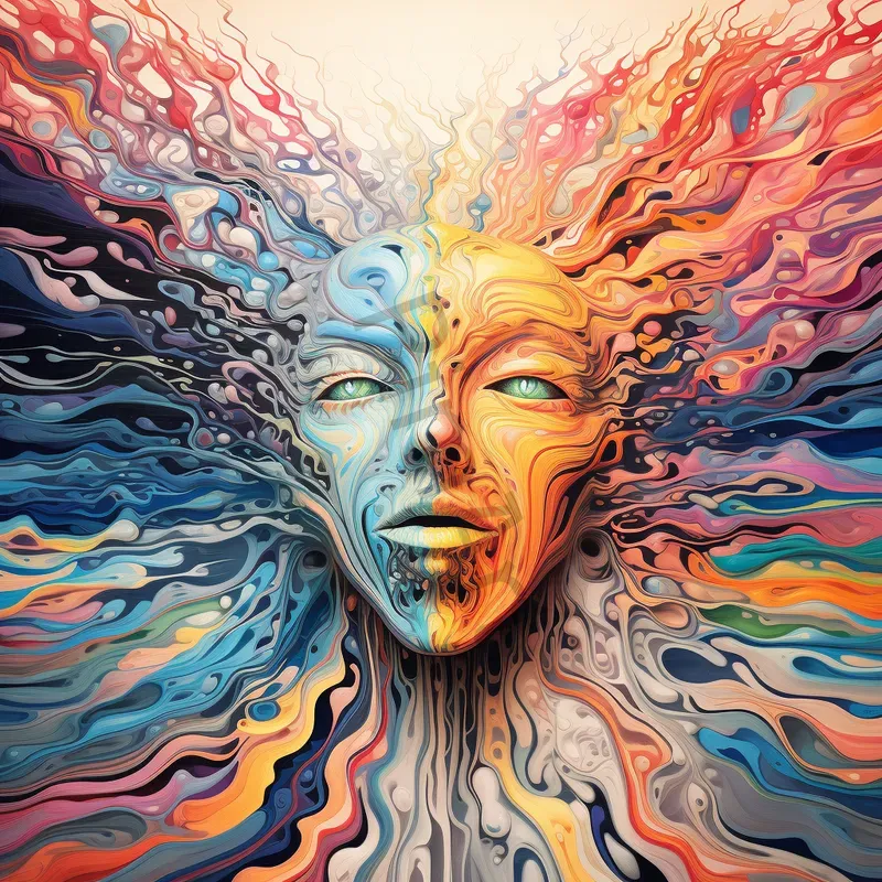 Psychological Art Displays Midjourney Prompt | PromptBase