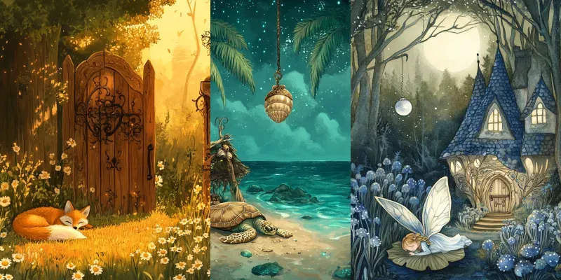 Storybook Canvases Midjourney Prompt | PromptBase