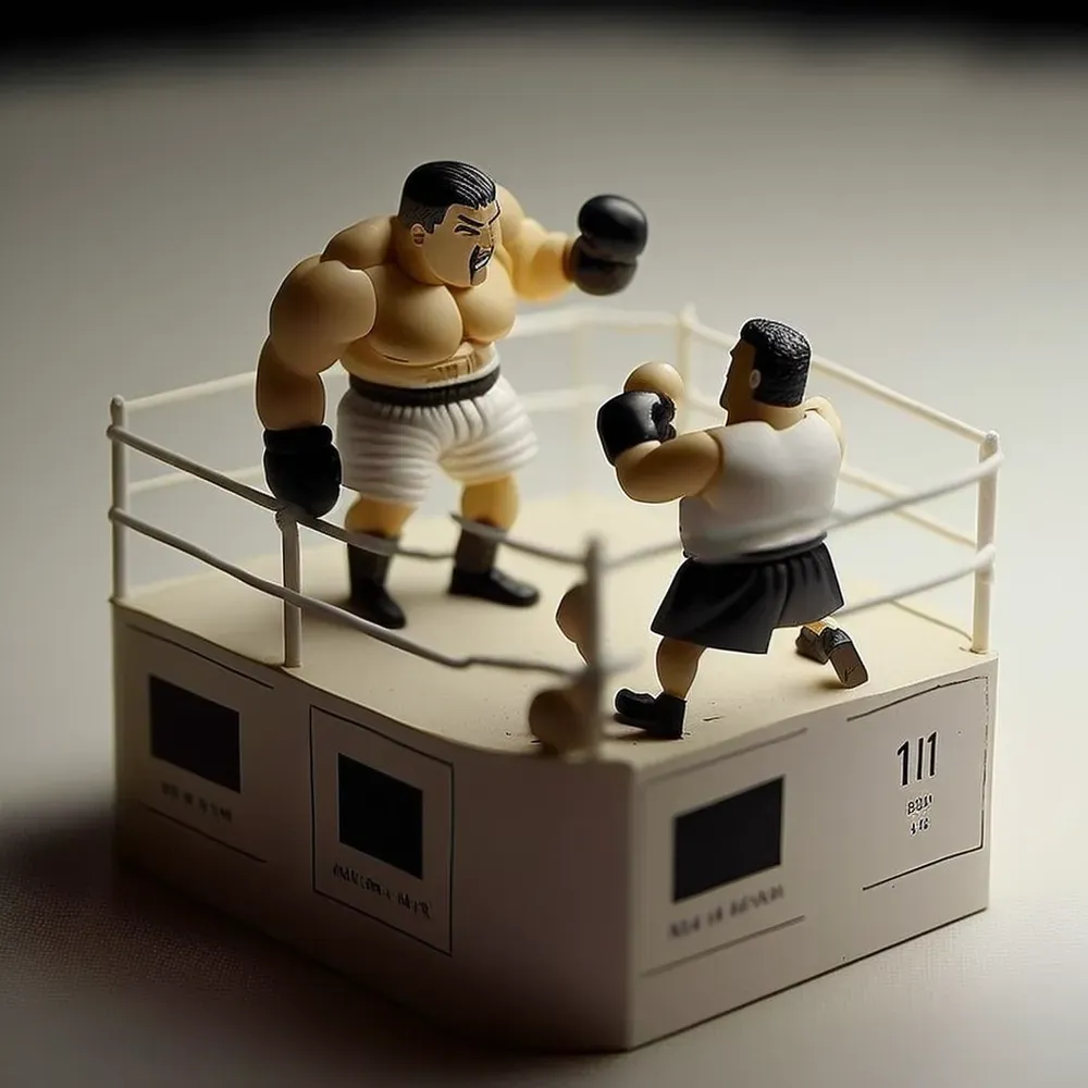 Miniature Sports Photographs Midjourney Prompt PromptBase