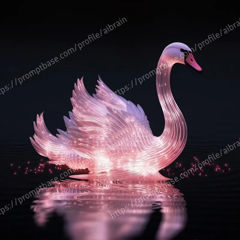 Animal Light Sculptures Midjourney Prompt | PromptBase