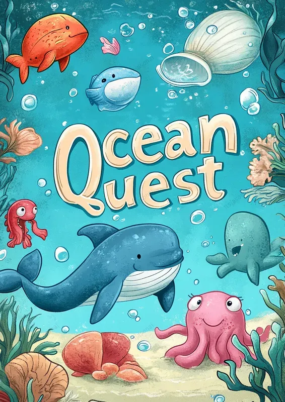Children’s Book Cover Illustration Midjourney Prompt | PromptBase