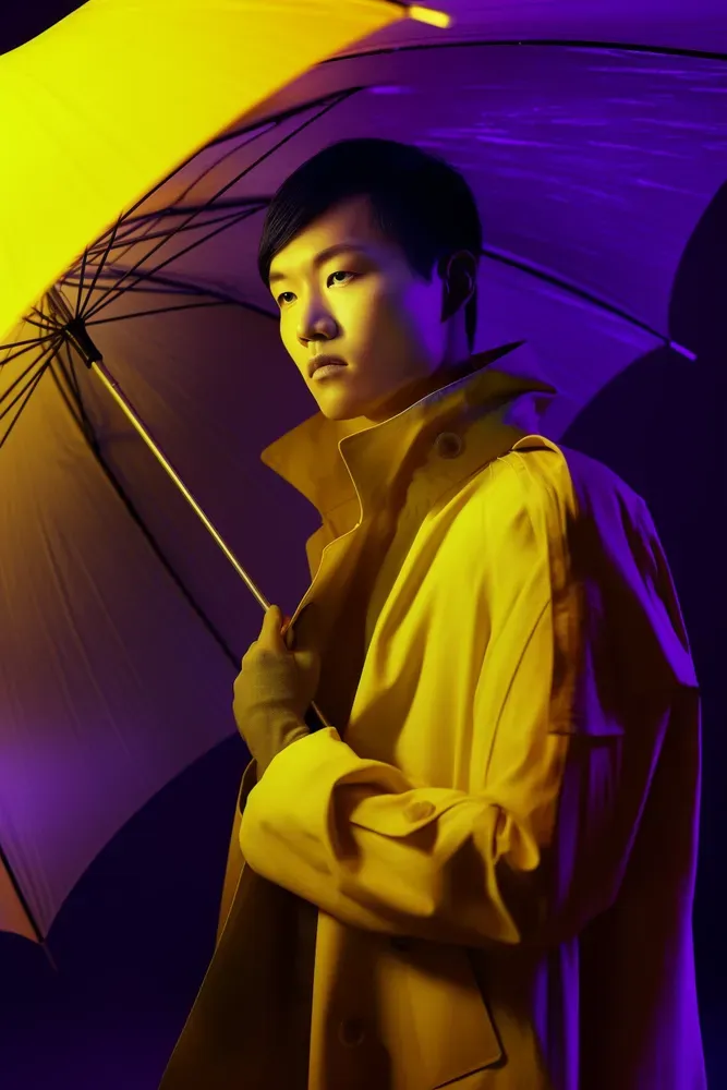 Moody Electric Portrait Photographs Midjourney Prompt PromptBase