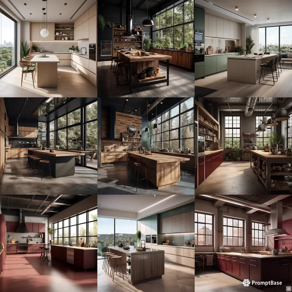 Interior Design Models Midjourney Prompt | PromptBase