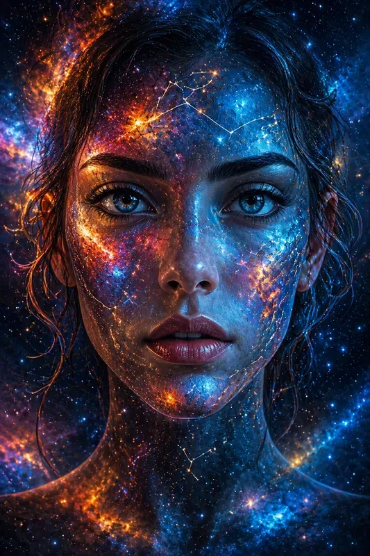 Surreal Abstract Portrait Effects