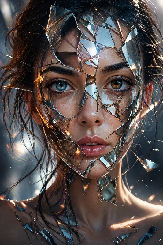 Surreal Abstract Portrait Effects