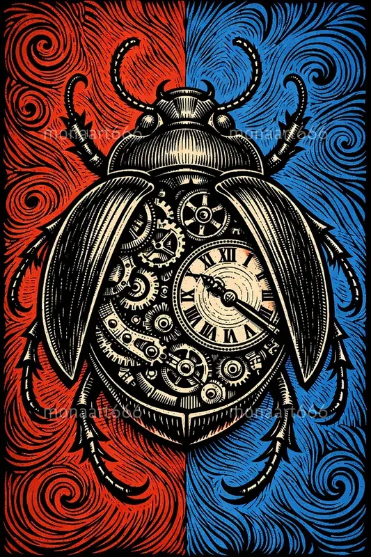 Crimson Neurosurrealism The Ink Chronicles