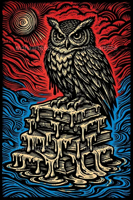 Crimson Neurosurrealism The Ink Chronicles