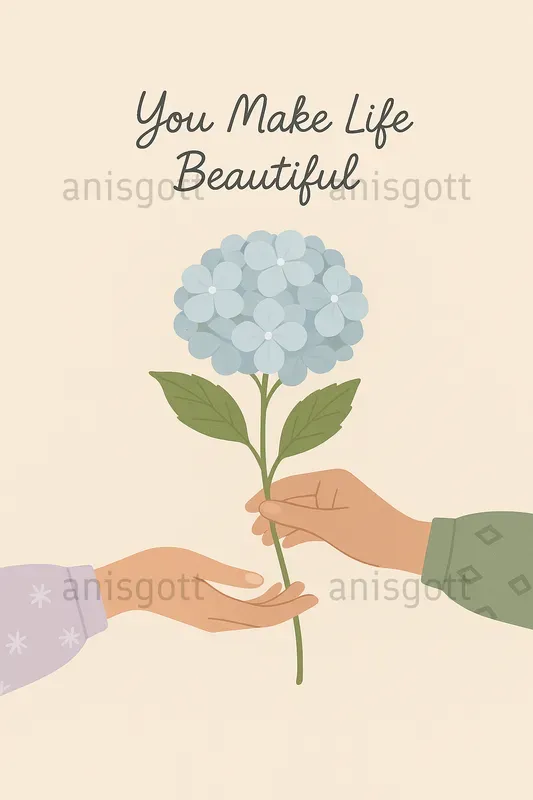 Gentle Floral Mothers Day Greeting Cards