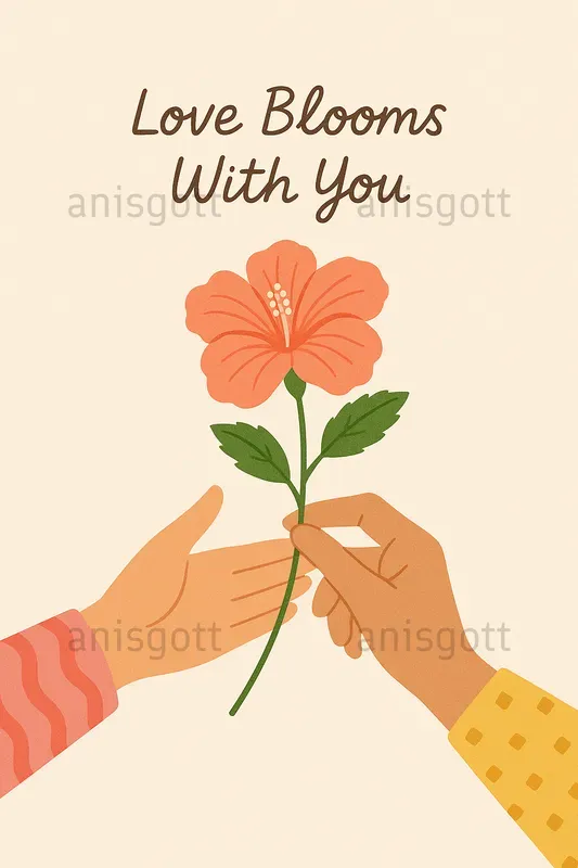 Gentle Floral Mothers Day Greeting Cards