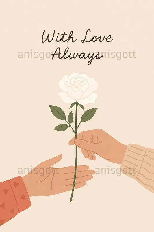 Gentle Floral Mothers Day Greeting Cards