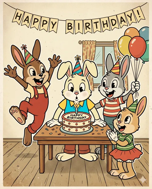 Retro Cartoon Character Generator