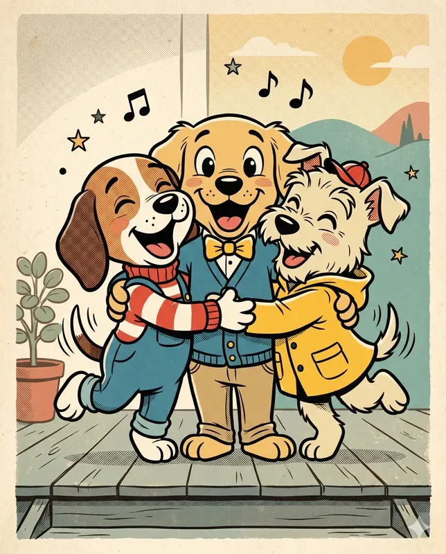Retro Cartoon Character Generator