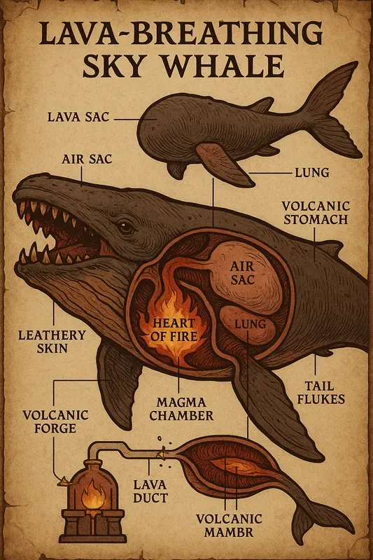 Fantasy Creature Anatomy Posters