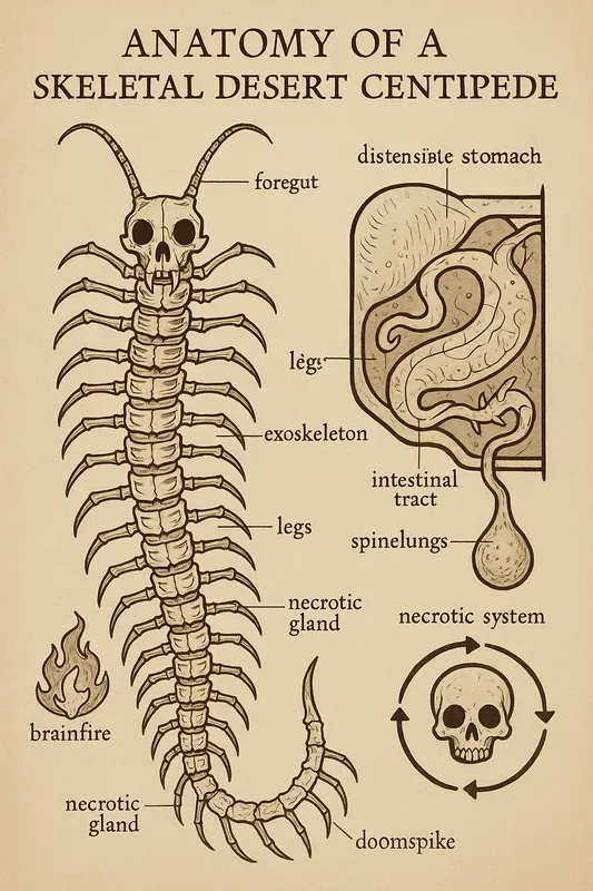 Fantasy Creature Anatomy Posters