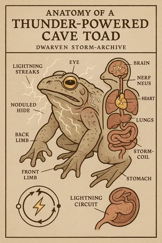 Fantasy Creature Anatomy Posters