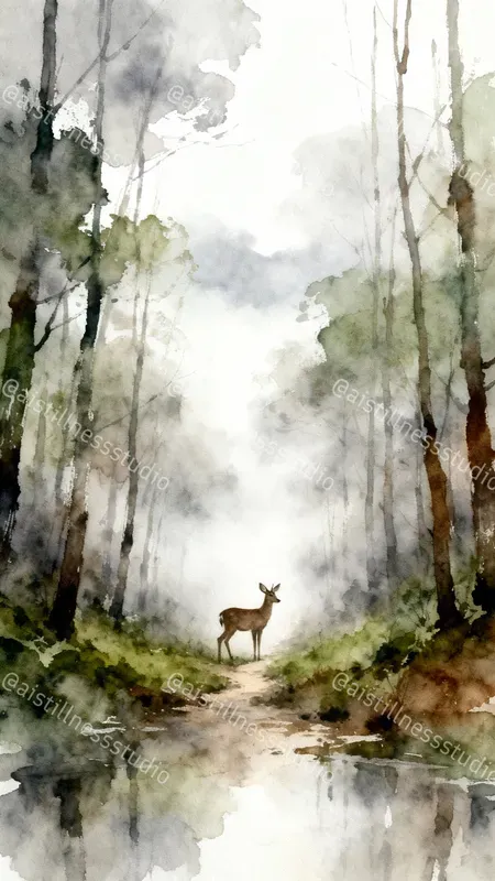 Surreal Watercolor Illustrations