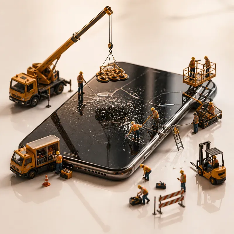 Miniature Construction Product Scenes