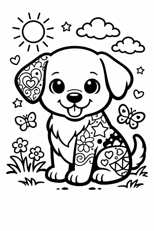Kids Coloring Pages 3 Style Bundles
