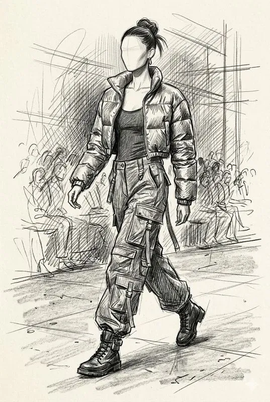 Couture Fashion Pencil Sketches
