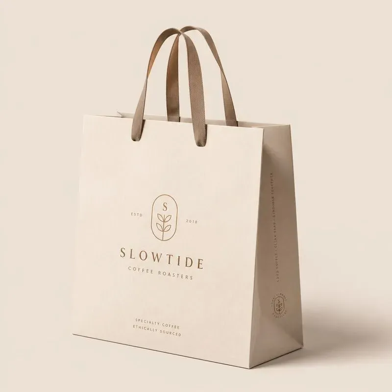 Minimalist Premium Shopping Bags