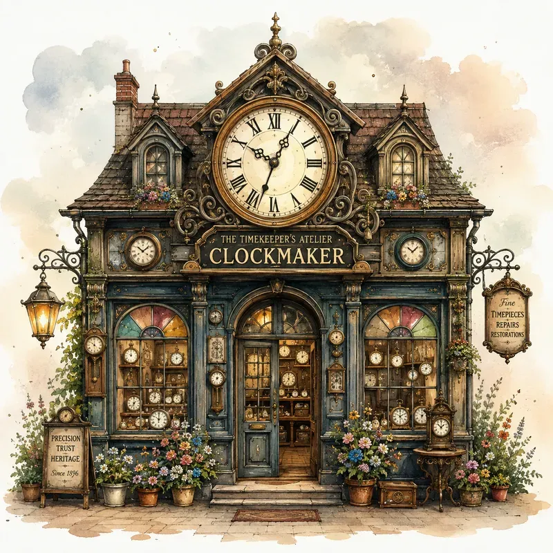 Whimsical Vintage Storybook Shops