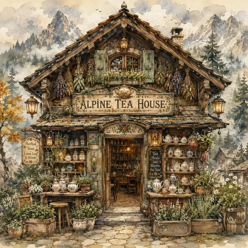 Whimsical Vintage Storybook Shops