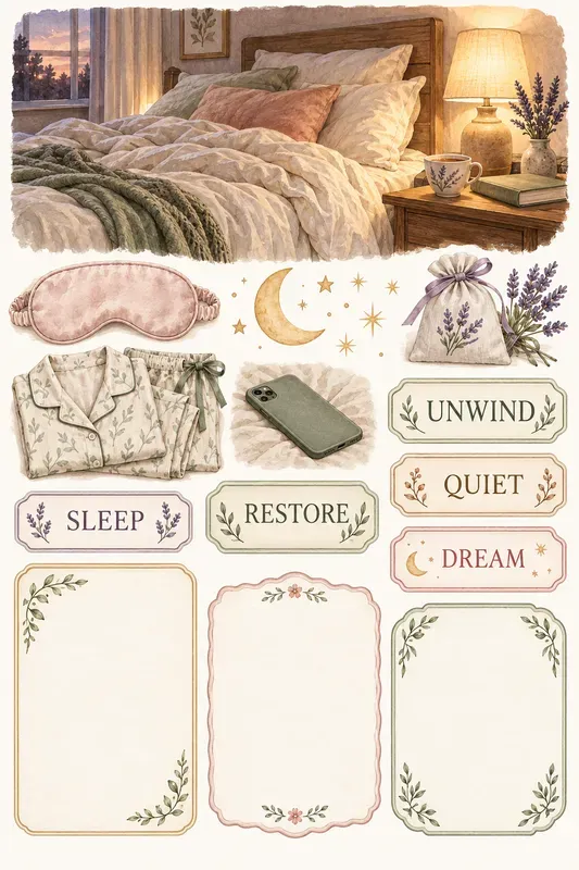 Cozy Wellness Reset Vision Boards