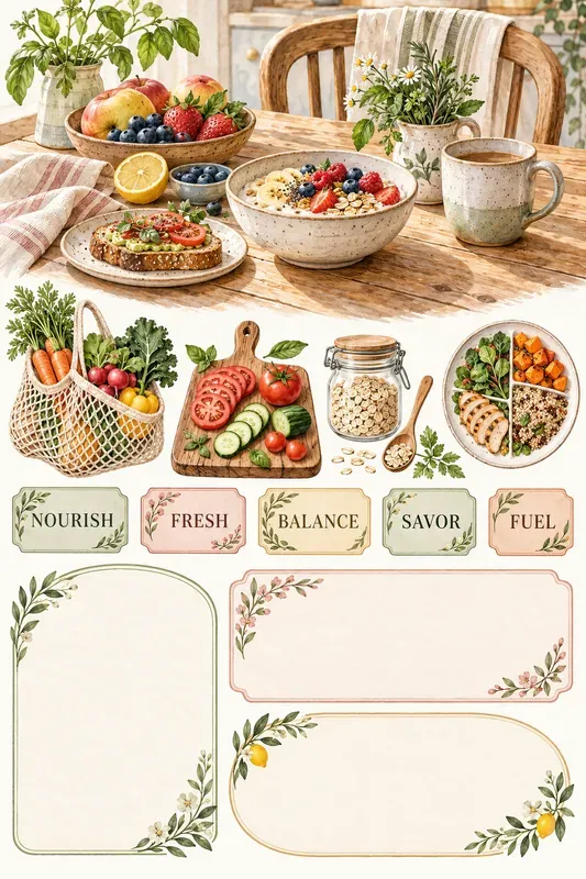 Cozy Wellness Reset Vision Boards