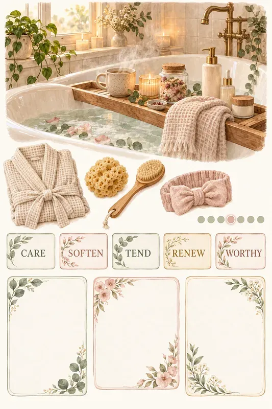 Cozy Wellness Reset Vision Boards