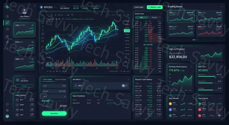 Professional UIux Dashboard Mockups