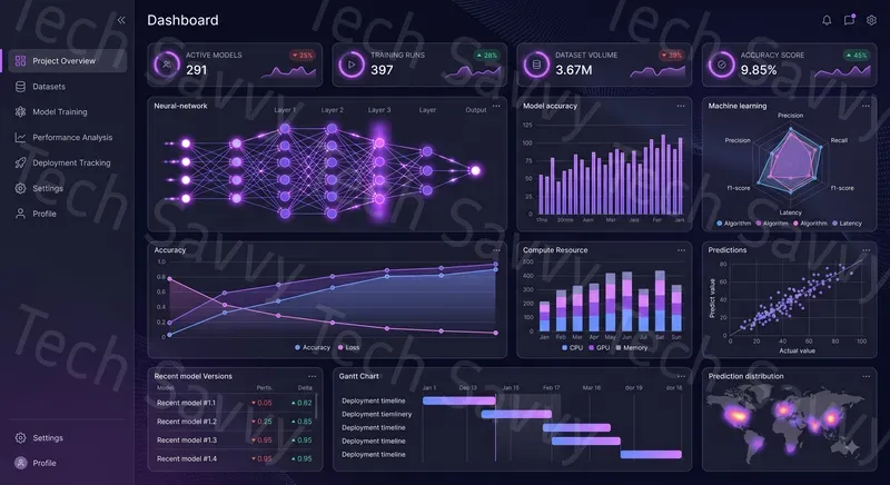 Professional UIux Dashboard Mockups