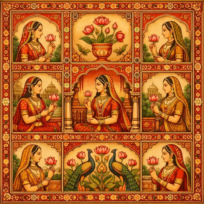 Vintage Miniature Panel Art Packs