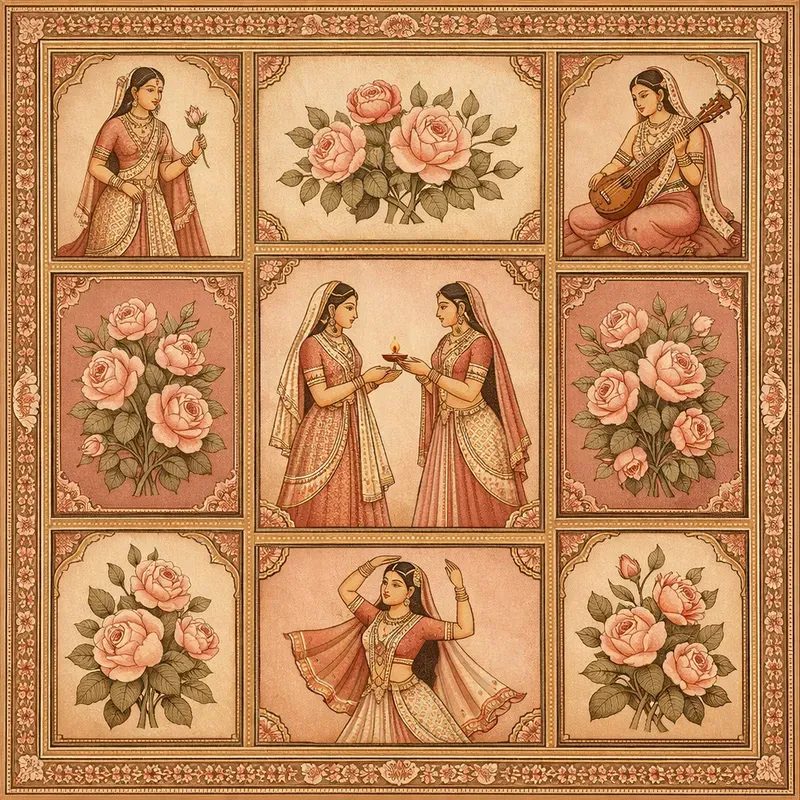 Vintage Miniature Panel Art Packs