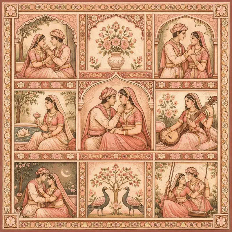 Vintage Miniature Panel Art Packs