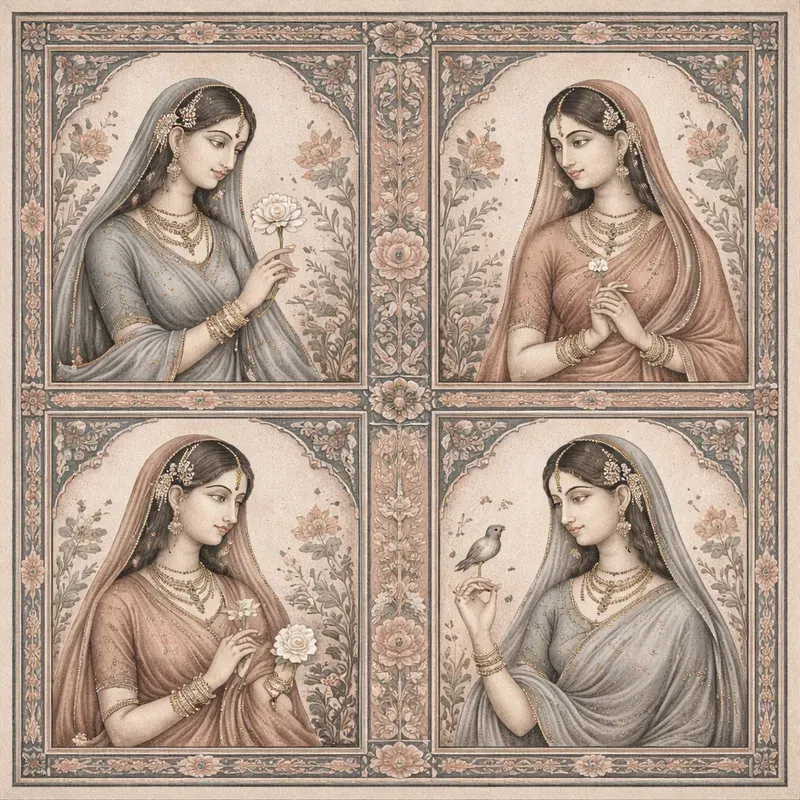 Vintage Miniature Panel Art Packs