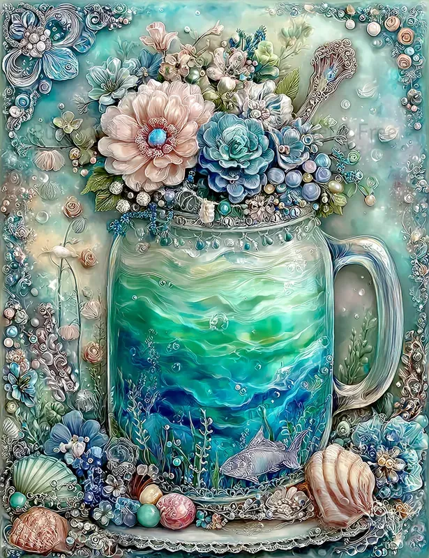 Mermaid Underwater Junk Journals