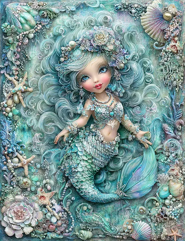 Mermaid Underwater Junk Journals