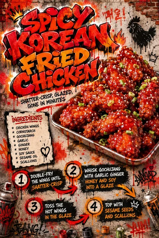 Graffiti Recipe Poster Generator