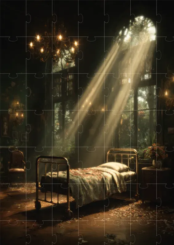 Abandoned Hospital Cinematic Scenes