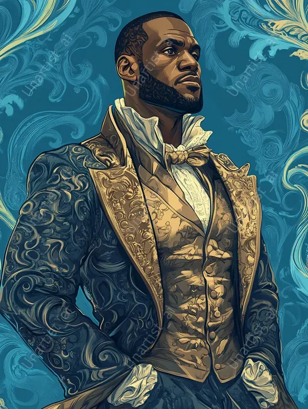 Celebrities Baroque Style Portraits Midjourney Prompt | PromptBase