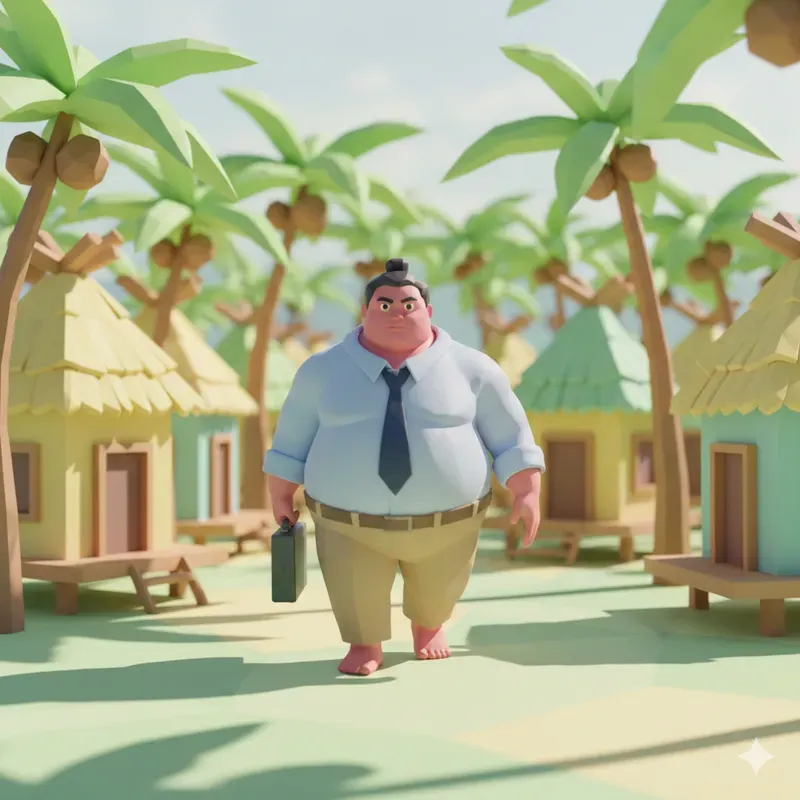 3D Low Poly Characters